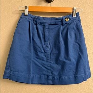 BDG Indigo Button-Down Skirt